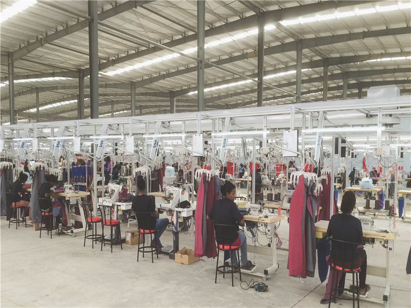 China Prefab steel structure garment factory in Ethiopia Manufacturer ...
